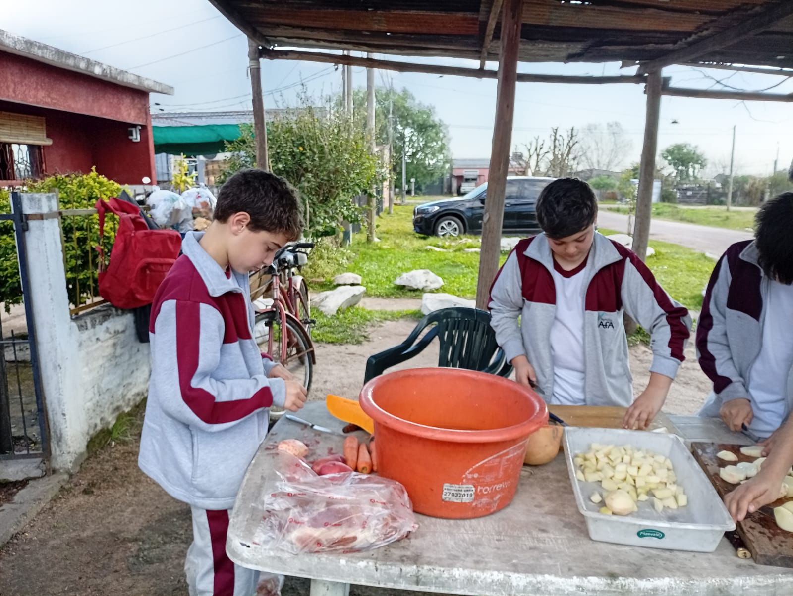 Olla en Barrio Ceibal